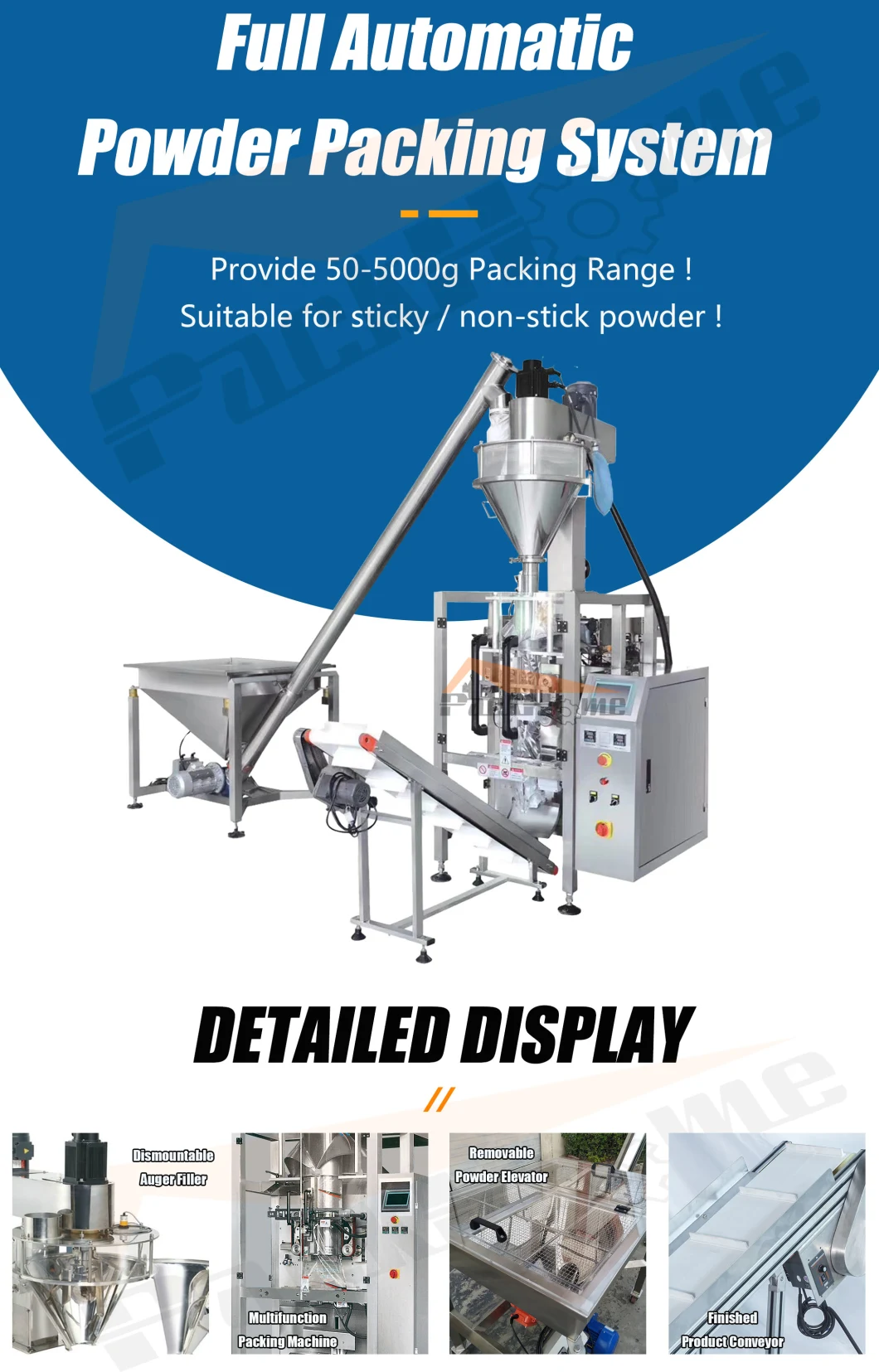 Bread/Cooking/Cake/Maize/ Rice/Milling/Chicken/Recipe/Corn Organic Flour Weighing Filling Bagging Package Packaging Packing Machine