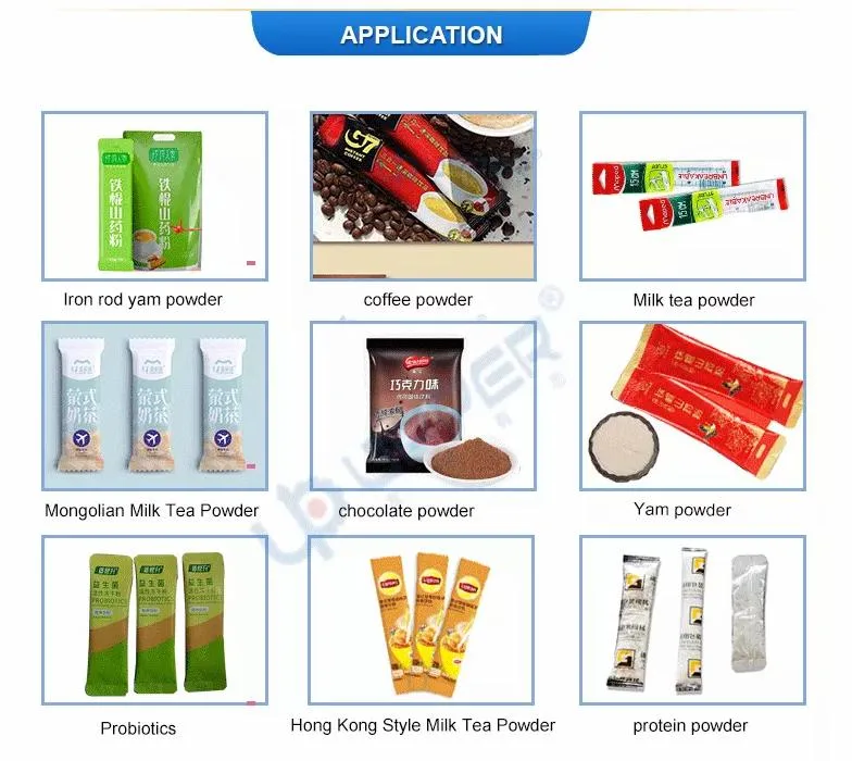 Powder Quantitative Dispensing Machine Automatic Four Side Sealing Vertical Filling Machine Special-Shaped Bag Washing Powder Equipment Powder Packaging Machine