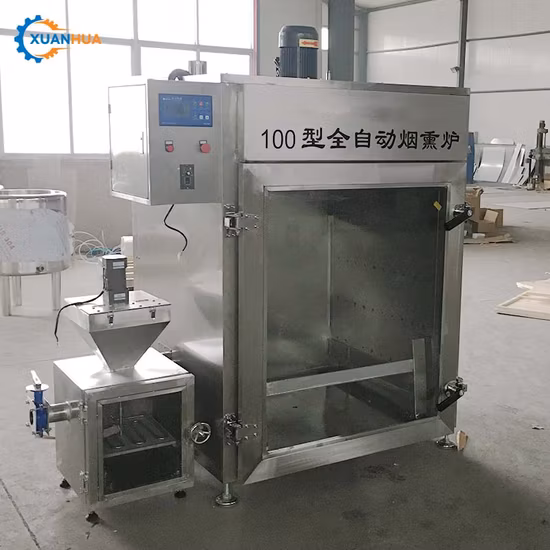 Xh-150 Capacité différente commerciale Saucisse Fumée House Four électrique de fumeur de poisson