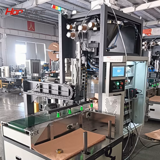 10kg 25kg 50kg Machine de conditionnement de grains de grand sac de bouche ouverte de contrôle semi-automatique de PLC