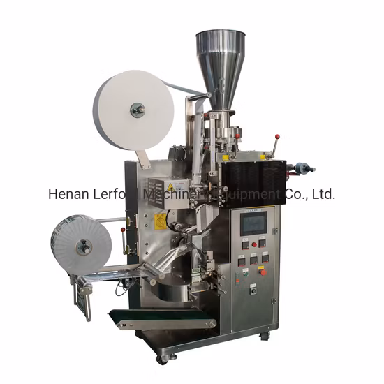 Machine à emballer intérieure et extérieure scellée à l'azote pour sachets de thé